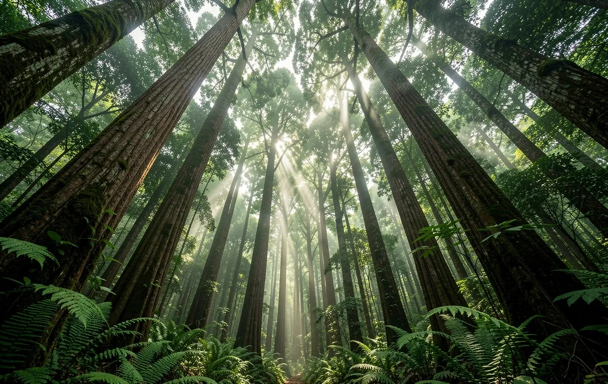 Indonesian Jungle Canopy